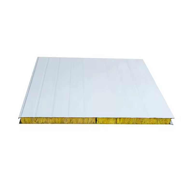 glass wool andwich wall panel